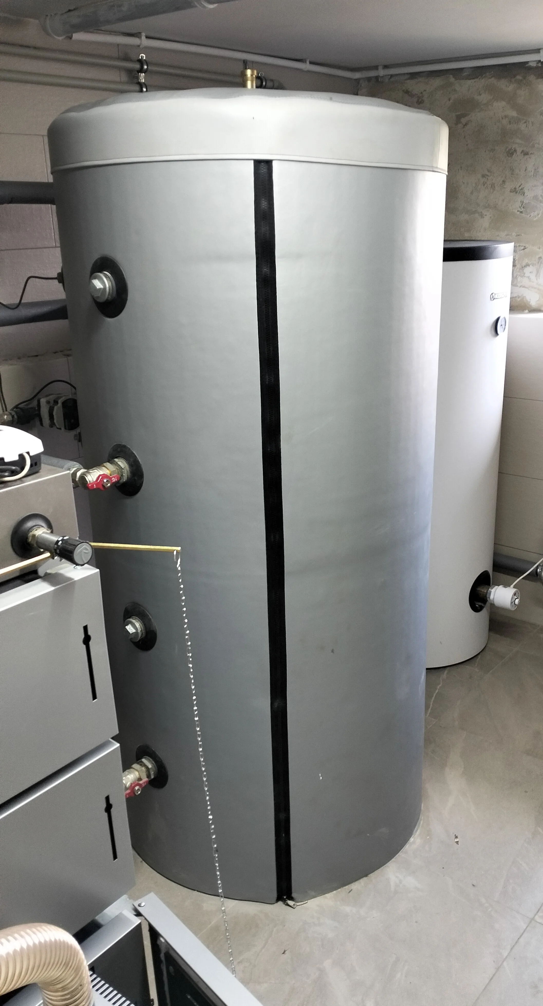 Kotłownia z kotłem Defro Firewood Duo 15 kW, zdjęcie 3