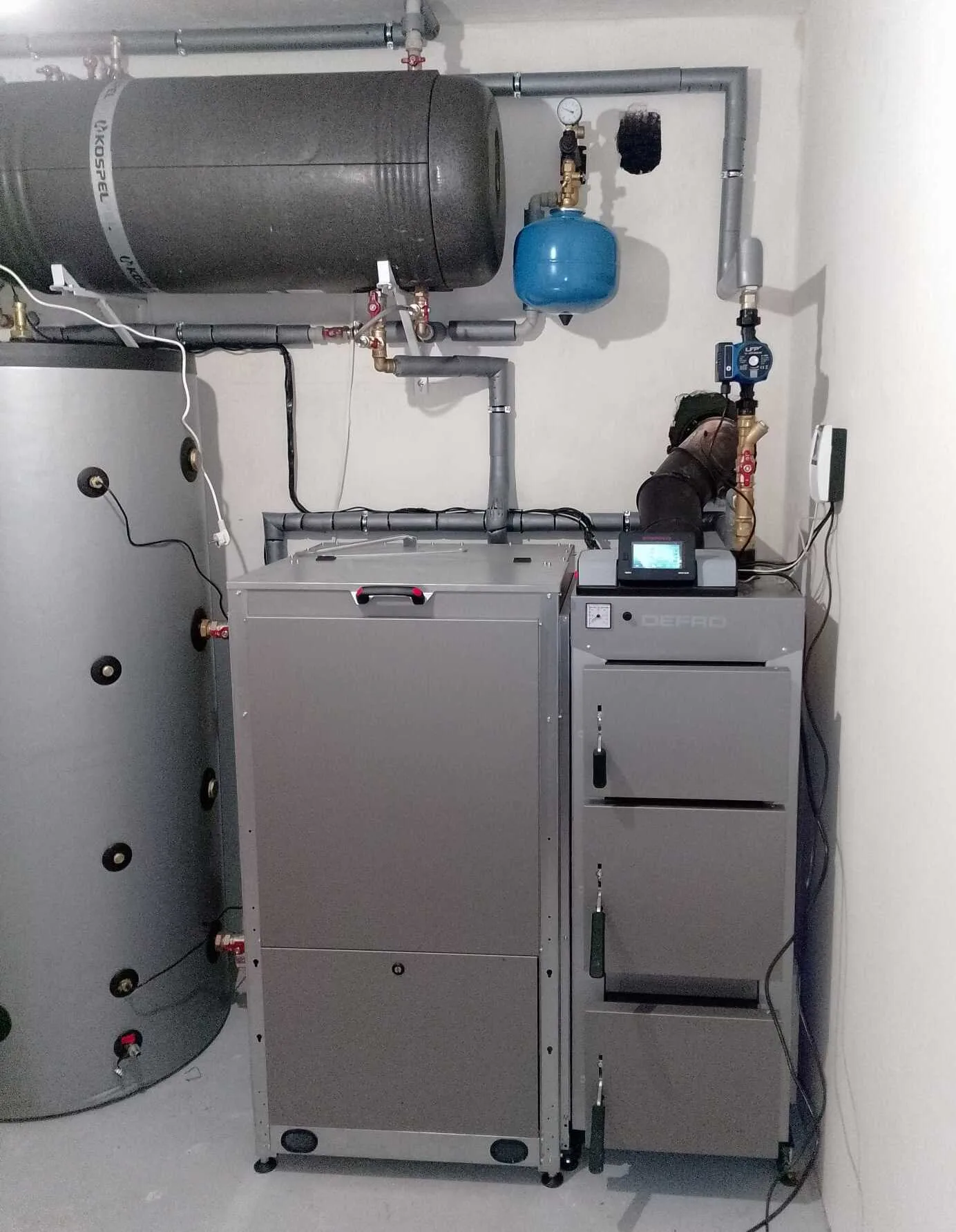 Kotłownia z kotłem Defro Komfort Ekopell 20 kW, zdjęcie 2