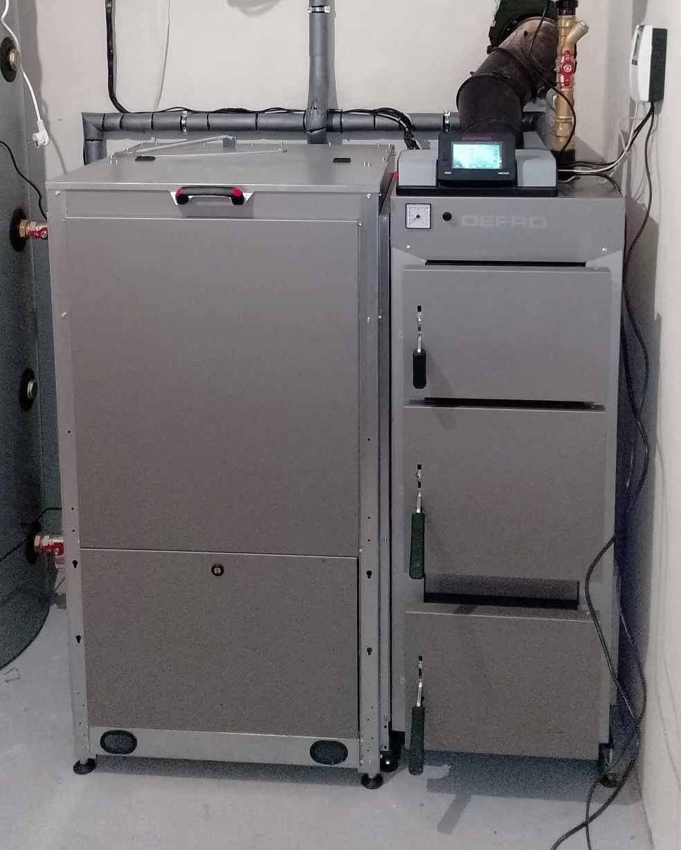 Kotłownia z kotłem Defro Komfort Ekopell 20 kW, zdjęcie 3