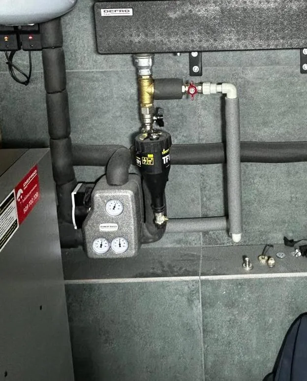 Kotłownia z kotłem Defro Smart Ekopell 16 kW, zdjęcie 4