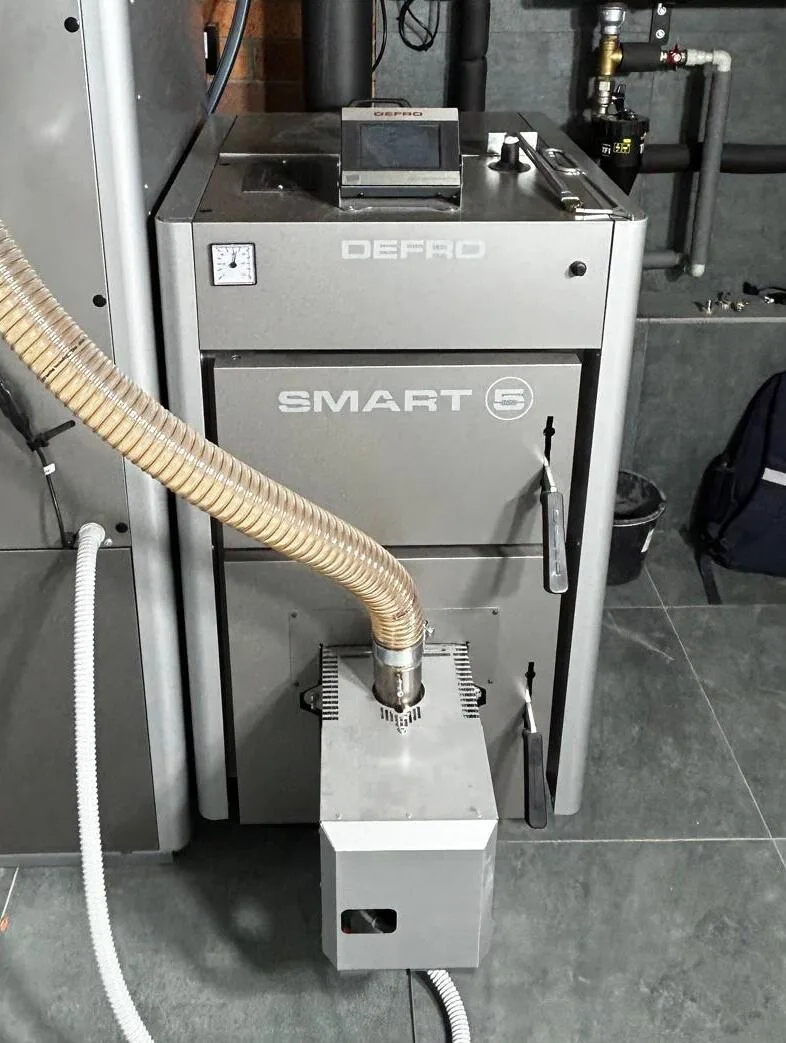 Kotłownia z kotłem Defro Smart Ekopell 16 kW, zdjęcie 5